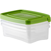 Набор контейнеров СВЧ 0,7 л "Каскад" 3шт (18) С54001 Набор контейнеров СВЧ 0,7 л "Каскад" 3шт (18) С54001