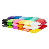 Пластилин супер лёгкий застывающий 36 шт, 360 г, 3 стека, BRAUBERG KIDS 106309 Пластилин супер лёгкий застывающий 36 шт, 360 г, 3 стека, BRAUBERG KIDS 106309