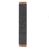  Когтеточка "Пижон", ДВП, ковролин, 50 х 10 см, серая 10536904 