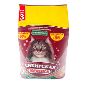 Наполнитель Сибирская Кошка универсал 3л 