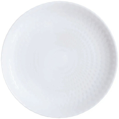 Тарелка десертная Luminarc Pampille White 19 см Q4658 Тарелка десертная Luminarc Pampille White 19 см Q4658