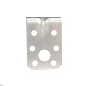  Уголок крепежный усиленный 50х50х35х1,8-2,0мм цинк 