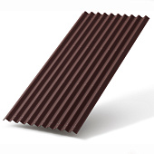 Лист Ондулин Смарт 1.95х0.95м коричневый Лист Ондулин Смарт 1.95х0.95м коричневый