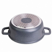 Кастрюля 20х8,5см из литого алюминия с антипригарным покрытием 4424 Кастрюля 20х8,5см из литого алюминия с антипригарным покрытием 4424