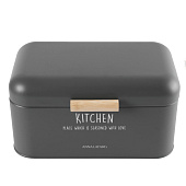  Хлебница, 30х17х18 см, графитовая, Local ANLAF-SW8507-1BH 