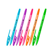 Ручка шариковая BRAUBERG ULTRA NEON синяя  0,7мм (50) /143566/