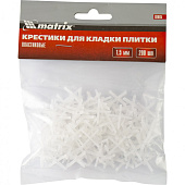 Крестики для кафельной плитки 1,5мм, 200шт, Matrix Крестики для кафельной плитки 1,5мм, 200шт, Matrix