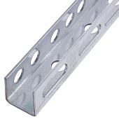 Профиль монтажный "П" - образный оцинкованный 30х30х30х2,0 мм, L = 2000 м Профиль монтажный "П" - образный оцинкованный 30х30х30х2,0 мм, L = 2000 м