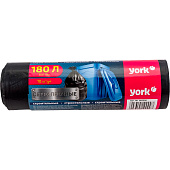  Мешки для мусора YORK строительные 180л (10шт.) 902220 