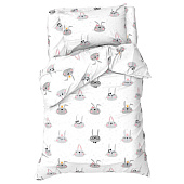  Комплект постельного белья Этель 1,5 сп Funny rabbits  100 % хлопок, бязь 7655016 