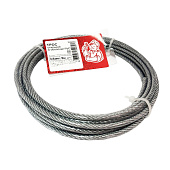 Трос стальной в оболочке PVC 3/4мм ( 5 м) Трос стальной в оболочке PVC 3/4мм ( 5 м)