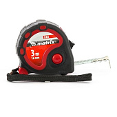 Рулетка 3мх16мм, двухкомпонентный корпус, 3 фиксации ленты, Matrix Status 3 fixations Рулетка 3мх16мм, двухкомпонентный корпус, 3 фиксации ленты, Matrix Status 3 fixations