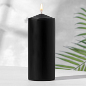 Свеча классическая, 6х14 см, чёрный, 9331820 Свеча классическая, 6х14 см, чёрный, 9331820