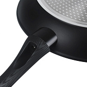 Сковорода литая Satoshi Карбон 28 см антипригарное покрытие Мрамор, индукция 846-454 Сковорода литая Satoshi Карбон 28 см антипригарное покрытие Мрамор, индукция 846-454