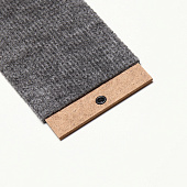  Когтеточка "Пижон", ДВП, ковролин, 50 х 10 см, серая 10536904 