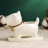 Горшок "Щенок" 11х6х9см 6116675 Горшок "Щенок" 11х6х9см 6116675