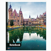 Тетрадь 48л. А5. Brauberg, скоба, линия, обложка картон, микс, 403040 Тетрадь 48л. А5. Brauberg, скоба, линия, обложка картон, микс, 403040