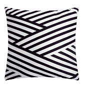  Наволочка 40х40 декоративная Этель Геометрия Полосы велюр, 7061199 