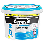 Грунтовка Бетонконтакт CT19 15кг /Церезит Грунтовка Бетонконтакт CT19 15кг /Церезит
