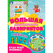 Активити книга лабиринтов Куда ведёт тропинка, 24л Активити книга лабиринтов Куда ведёт тропинка, 24л