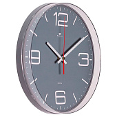 Часы настенные Рубин "Классика" круг d=25 см, цвет серый, 2524-022 Часы настенные Рубин "Классика" круг d=25 см, цвет серый, 2524-022