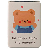 Зеркало "Be happy enjoy the moment", yellow Зеркало "Be happy enjoy the moment", yellow