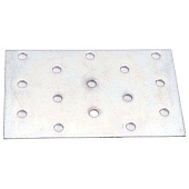 Пластина соединительная 60х100х1,8-2,0мм, цинк Пластина соединительная 60х100х1,8-2,0мм, цинк