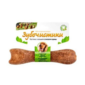 Лакомство для средних пород собак Деревенские Зубочистки курица 95г