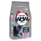 Сухой корм для кошек AlphaPet WOW Superpremium, 750 г, утка и потрошки, 110004
