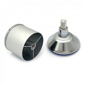 Опора мебельная регулируемая SOLLER 001А 50х80мм мат. хром алюминий Опора мебельная регулируемая SOLLER 001А 50х80мм мат. хром алюминий