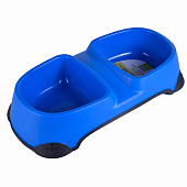 Миска NUNBELL д/животных двойная 40х20х8.5см микс арт.30919-0134 Код262193 Миска NUNBELL д/животных двойная 40х20х8.5см микс арт.30919-0134 Код262193