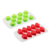 Форма для льда пластик + ТПР, 21х11 см 892-186 Форма для льда пластик + ТПР, 21х11 см 892-186