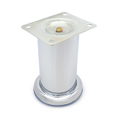  Опора мебельная SOLLER/MARLOK В-140 50х80мм хром 