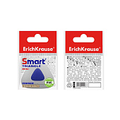 Ластик ErichKrause SMART Mini Triangle с пластиковым держателем 45552 