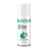 Гель для бритья SATIN CARE для женщин для чувствительной кожи Aloe Vera 75мл Гель для бритья SATIN CARE для женщин для чувствительной кожи Aloe Vera 75мл