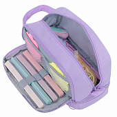 Пенал-органайзер HEIKKI (ХЕЙКИ) с ручкой, значки, 2 отд.,откид.планка,22x13х10см, фиолетовый, 273600 Пенал-органайзер HEIKKI (ХЕЙКИ) с ручкой, значки, 2 отд.,откид.планка,22x13х10см, фиолетовый, 273600