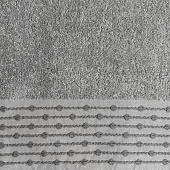  Полотенце махровое Fine Line Завиток,  70х130 см, светло-серый 