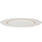 Тарелка Nouvelle Home White chic 26,5 см фарфор 970016 Тарелка Nouvelle Home White chic 26,5 см фарфор 970016