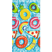 Полотенце 75х150 пляжное Релакс вафля Полотенце 75х150 пляжное Релакс вафля