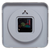 Часы настенные квадрат 19х19см, корпус серый, "Классика", Рубин Часы настенные квадрат 19х19см, корпус серый, "Классика", Рубин