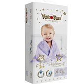Подгузники-трусики YOKOSUN PREMIUM (12-20 кг) XL 38шт 5081