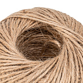 Шпагат джутовый, 1 мм, L 140 м, 2-ниточный, Россия// Сибртех Шпагат джутовый, 1 мм, L 140 м, 2-ниточный, Россия// Сибртех