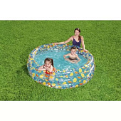Бассейн надувной BestwayTropical Play 170х53см, 697л арт.51048 Бассейн надувной BestwayTropical Play 170х53см, 697л арт.51048