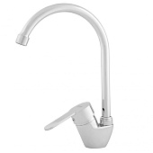 Смеситель для кухни хром латунь картридж D40 шпилька с ПВ 40 см 339-01 RK330951-1 Rusant Смеситель для кухни хром латунь картридж D40 шпилька с ПВ 40 см 339-01 RK330951-1 Rusant