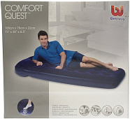 Bestway Матрас надувной Pavillo Easy Inflate Bed 185х76х28см, встроенный ножной насос арт.67223 Код246440 Bestway Матрас надувной Pavillo Easy Inflate Bed 185х76х28см, встроенный ножной насос арт.67223 Код246440