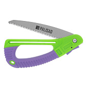  Пила садовая складная 175мм, пластиковая обрезиненная рукоятка, защитная кулиса Palisad 60411 