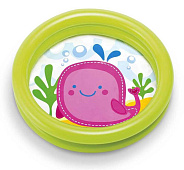 Бассейн надувной «Морские обитатели», 61х15 см, от 1-3 лет,59409NP INTEX Бассейн надувной «Морские обитатели», 61х15 см, от 1-3 лет,59409NP INTEX