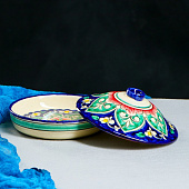Масленка Риштанская Керамика большая 17см 3554812 Масленка Риштанская Керамика большая 17см 3554812