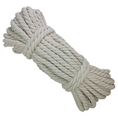  Веревка хлопковая 12мм, 20м, Сибшнур 