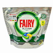Капсулы для посудомоечных машин FAIRY Platinum All in 1 Лимон 12шт Капсулы для посудомоечных машин FAIRY Platinum All in 1 Лимон 12шт
